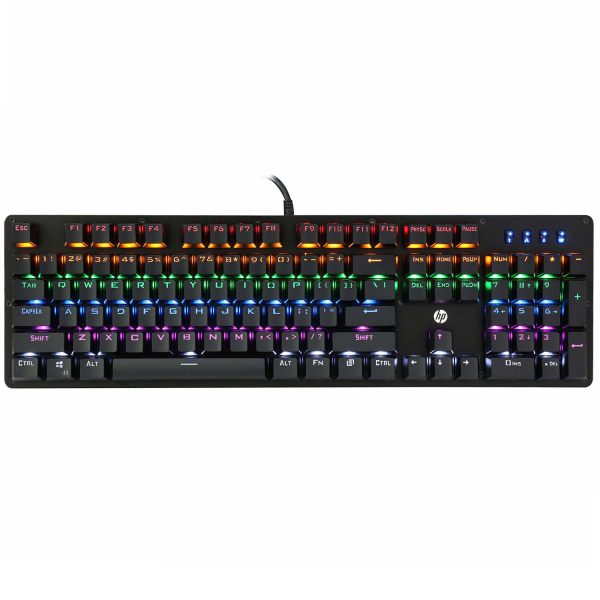 کیبورد گیمینک برند HP مدل GK100F