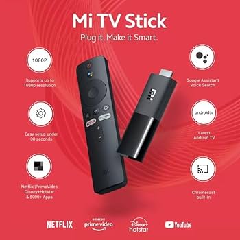 اندروید تی وی شیائومی مدل TV Stick 1080p